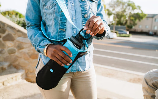 Bottle Sling - Water Bottle Carrier - Off the Bottle Refill Shop