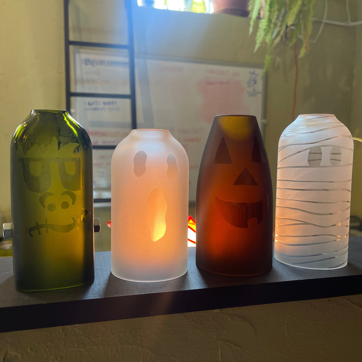 Recycled Halloween Candle Covers - Off the Bottle Refill Shop