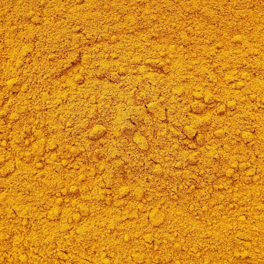 Refill pack of Essential Organics Organic Curry Powder Blend in a resealable bag, ready to add authentic flavor to dishes.