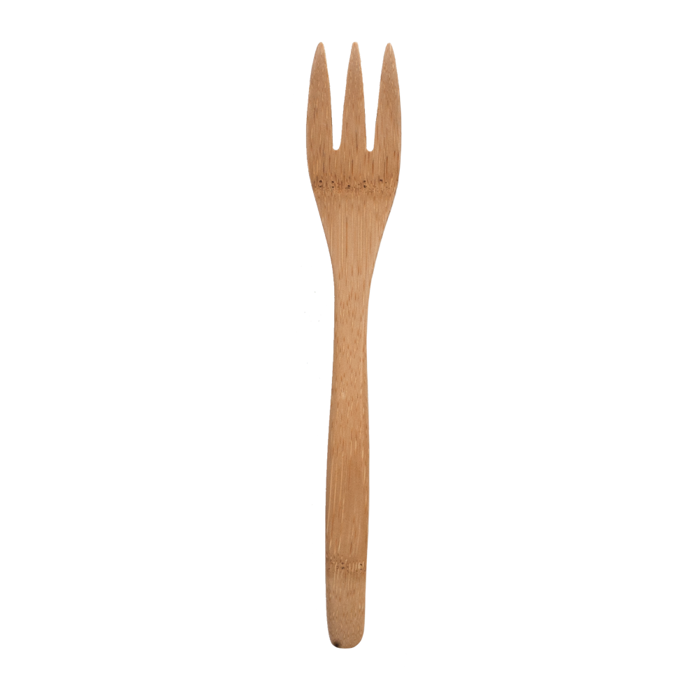 Single bamboo utensil from To-Go Ware, eco-friendly spoon or fork for sustainable dining, natural bamboo finish.