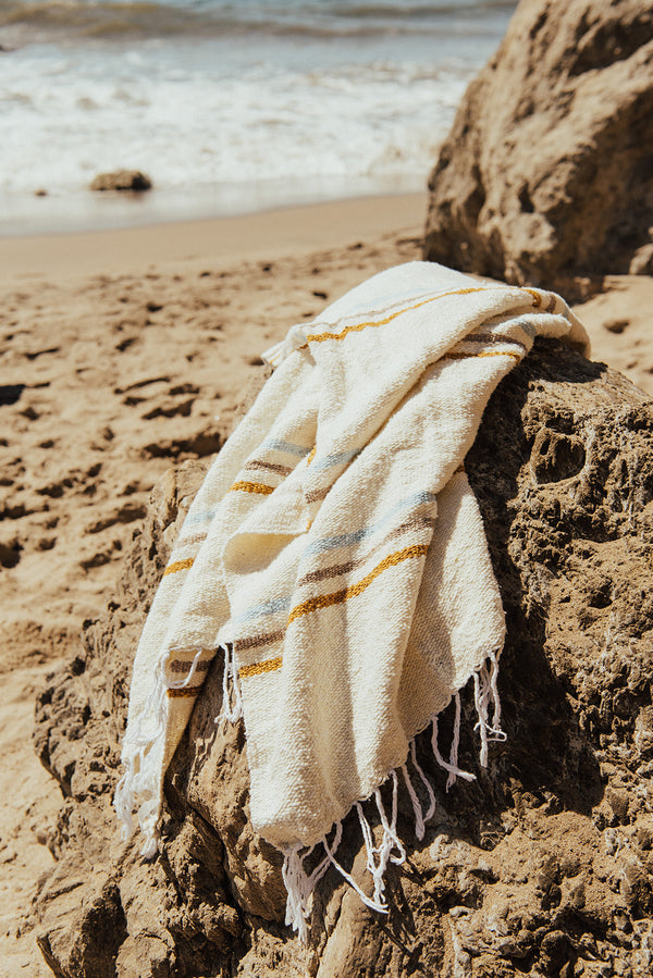 Sustainable Recycled Throw Blanket - Off the Bottle Refill Shop