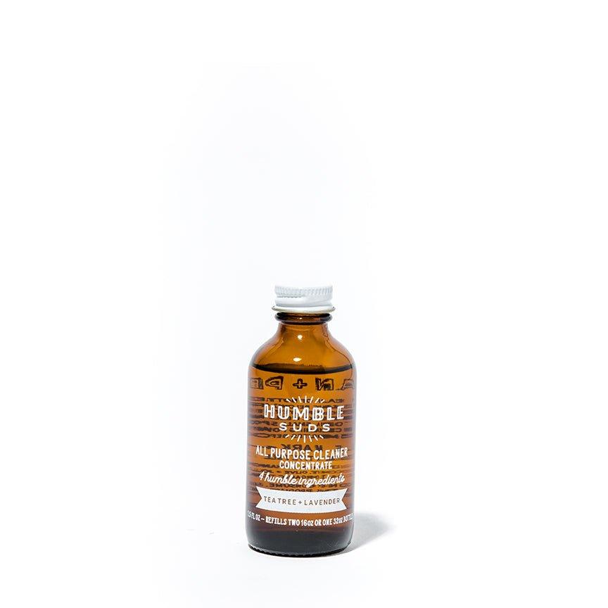 Humble Suds Cleaning Concentrate 2oz refill bottle with label and cap, ready for eco-friendly household cleaning use.