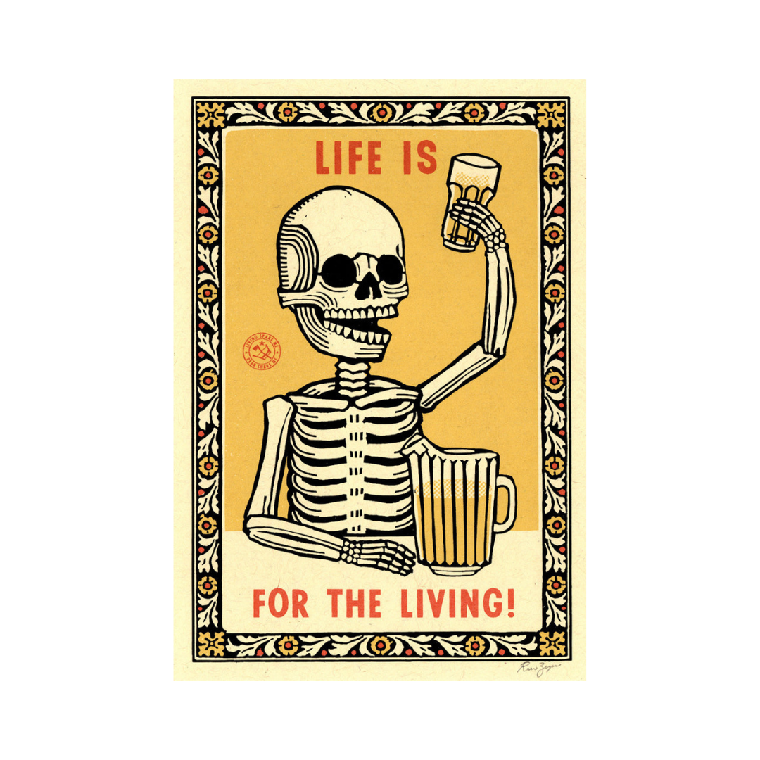 Small 5x7 inch print by Ravi Zupa from Ravi Zupa Art, showcasing intricate, colorful artwork in a detailed print image.