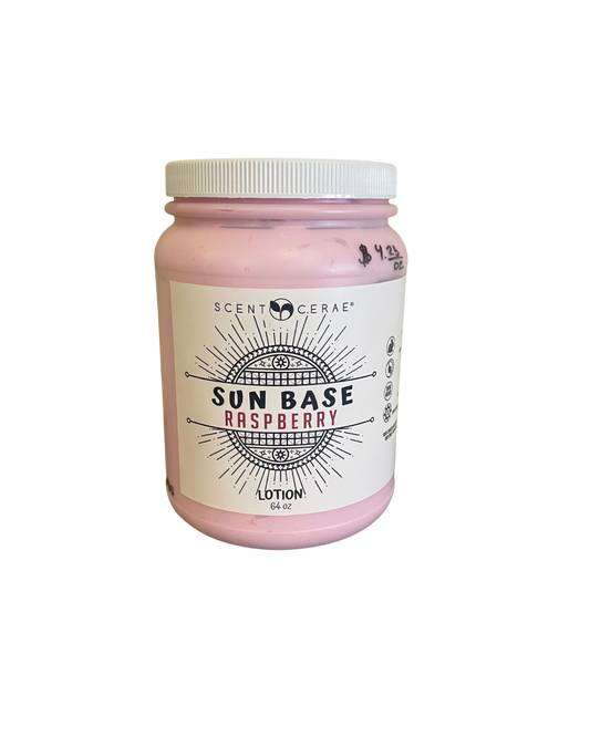 Sun Base Raspberry Sunscreen - Off the Bottle Refill Shop