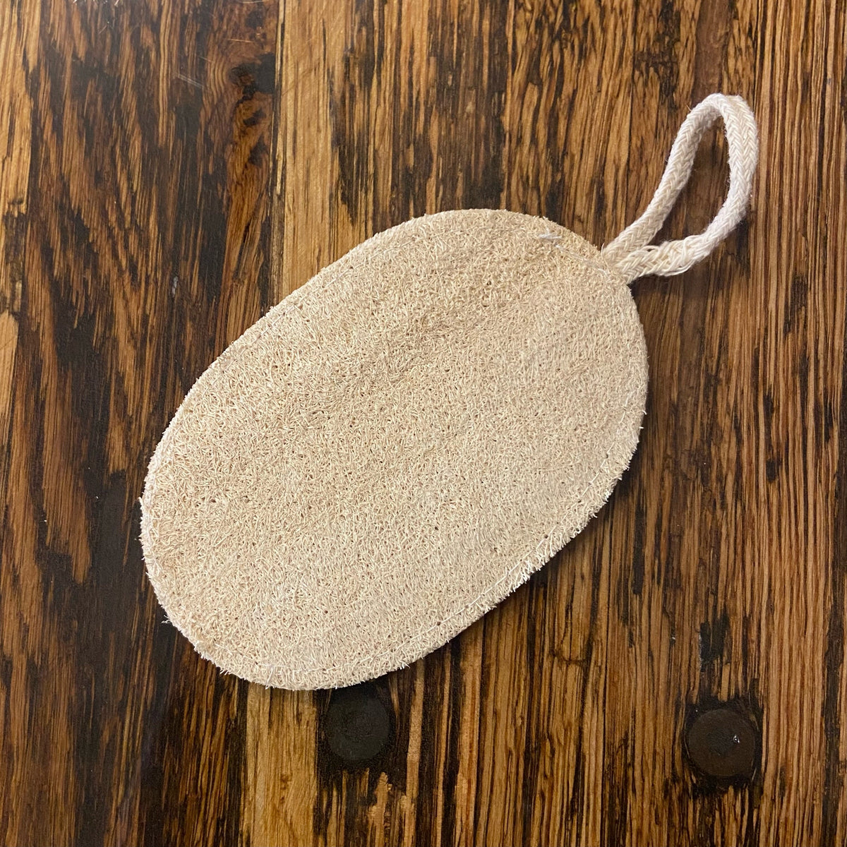 OTB Refills natural loofah scrubber sponge pads for gentle exfoliation and cleaning in the kitchen or bathroom.