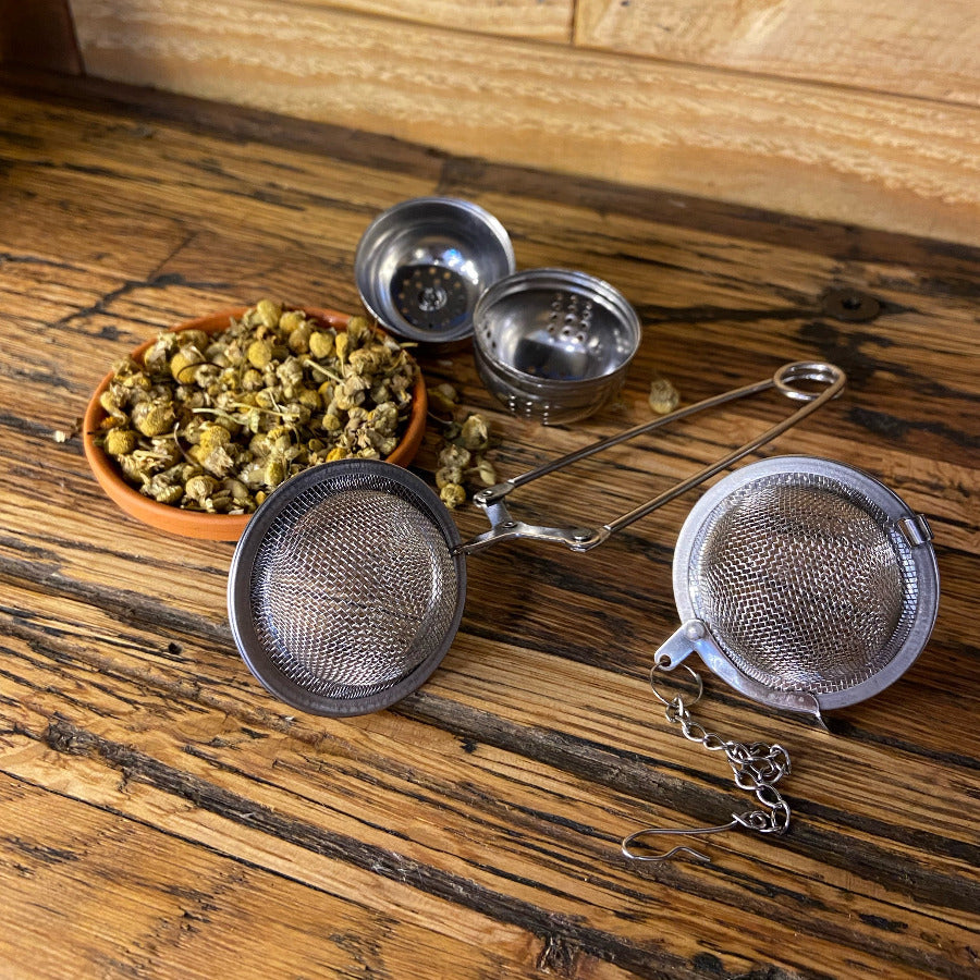 OTB Refills loose leaf tea strainer filter with fine mesh for easy brewing and clean-up in a convenient, reusable design.